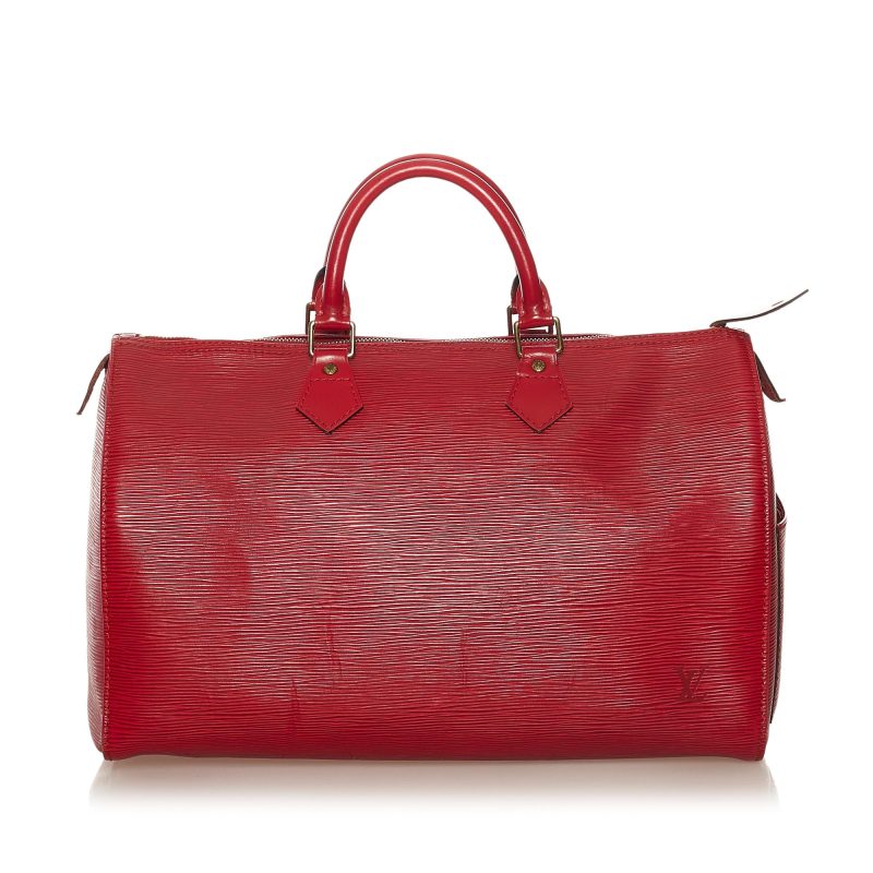 Louis Vuitton Epi Speedy 35 (SHG-34366) - Image 9