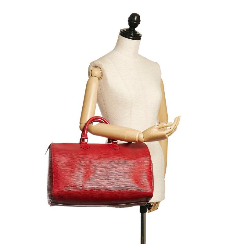 Louis Vuitton Epi Speedy 35 (SHG-34366) - Image 4