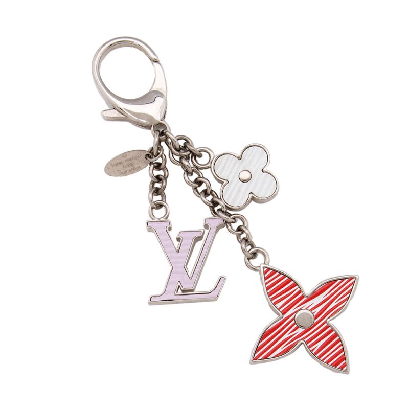 Louis Vuitton Fleur d'Epi Mini Key Ring (SHF-19148)