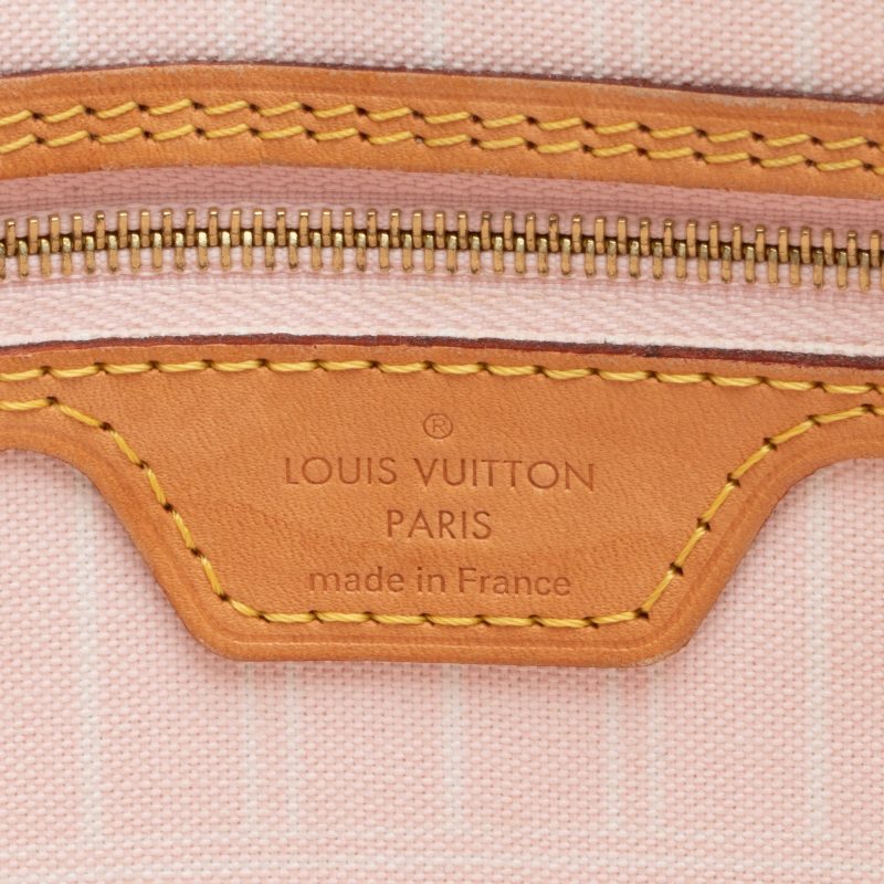 Louis Vuitton Giant Monogram Canvas By The Pool Neverfull MM Tote (SHF-23538) - Image 7