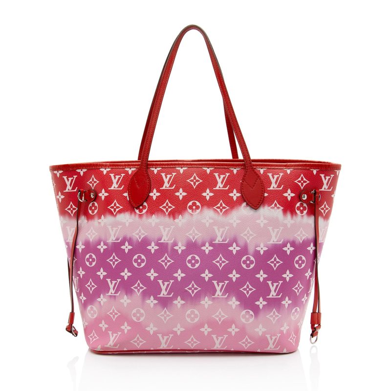 Louis Vuitton Giant Monogram Canvas Escale Neverfull MM Tote (SHF-Gnk0zz) - Image 2