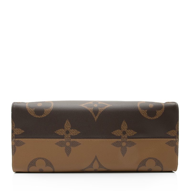 Louis Vuitton Giant Monogram Canvas Onthego GM Tote (SHF-23164) - Image 3