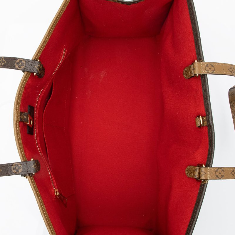 Louis Vuitton Giant Monogram Canvas Onthego GM Tote (SHF-23164) - Image 6