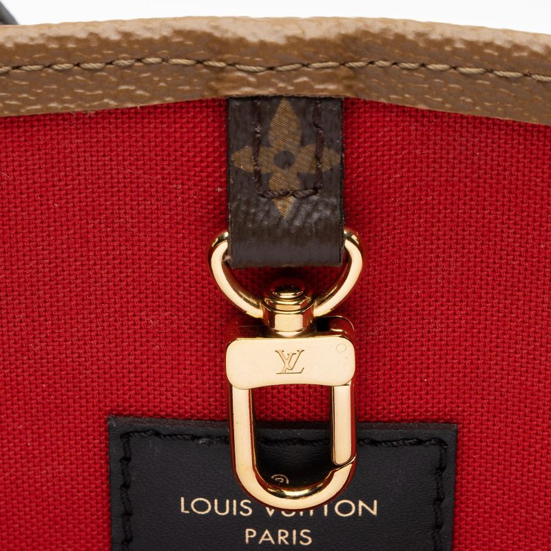 Louis Vuitton Giant Monogram Canvas Onthego GM Tote (SHF-1YYMn6) - Image 8
