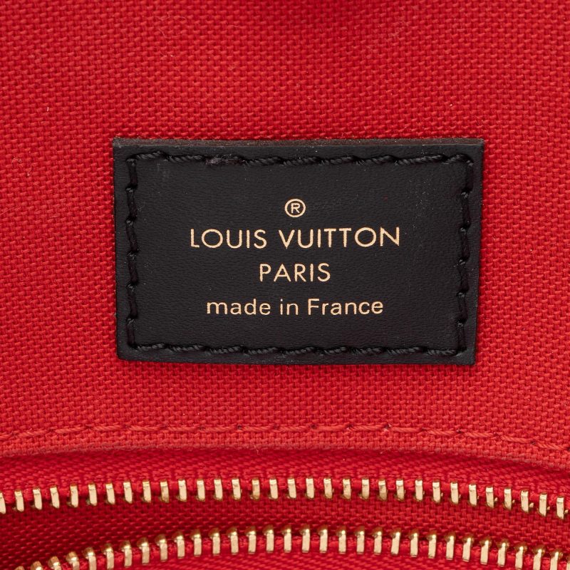 Louis Vuitton Giant Monogram Canvas Onthego GM Tote (SHF-1YYMn6) - Image 7