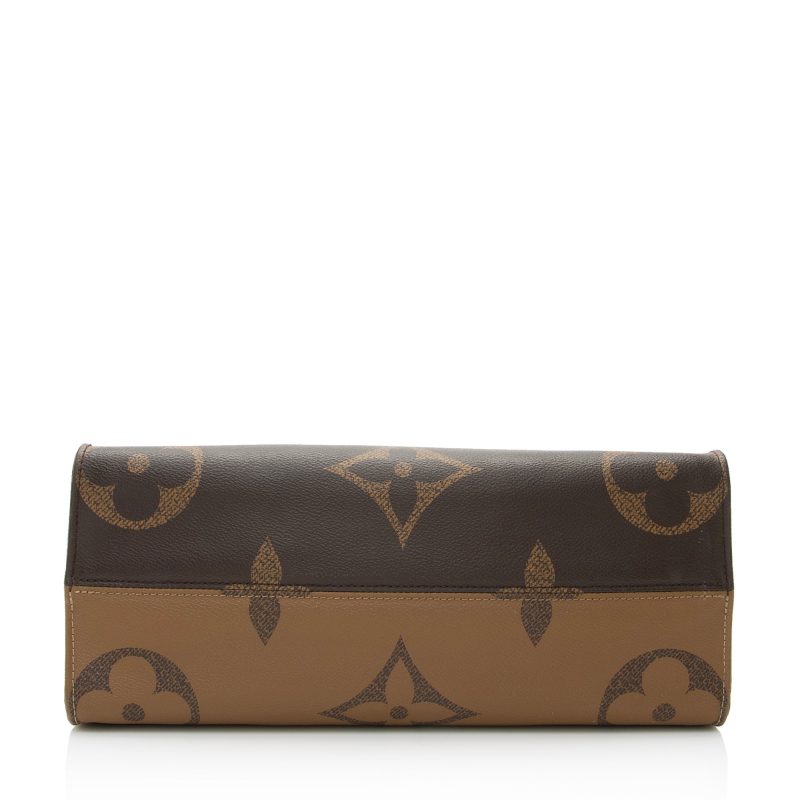 Louis Vuitton Giant Monogram Canvas Onthego MM Tote (SHF-22583) - Image 3