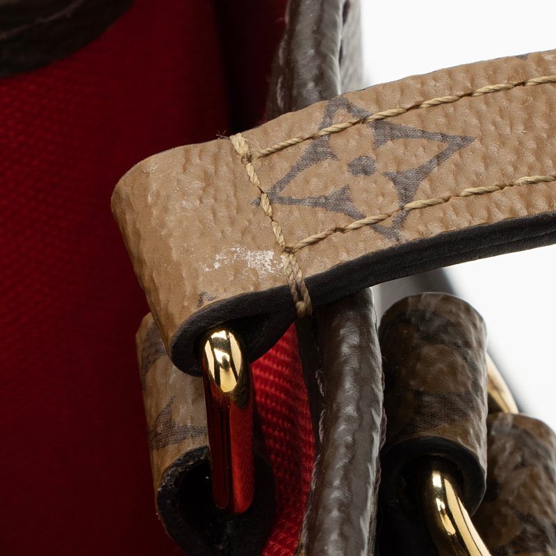 Louis Vuitton Giant Monogram Canvas Onthego MM Tote (SHF-22583) - Image 9