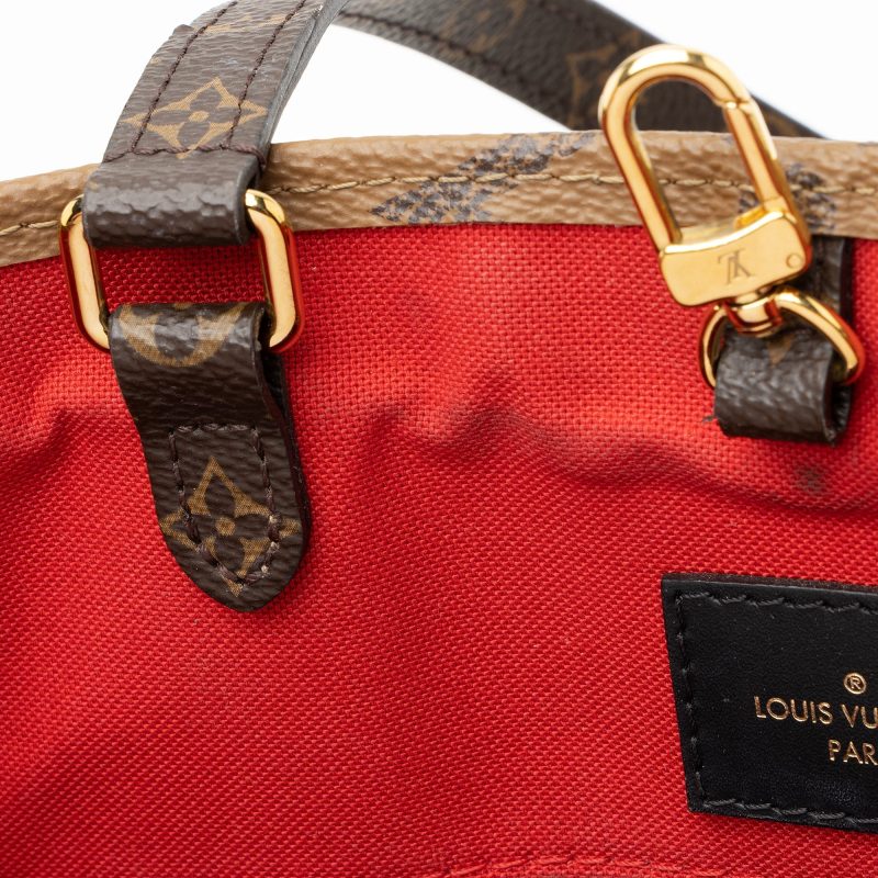 Louis Vuitton Giant Monogram Canvas Onthego MM Tote (SHF-22583) - Image 14