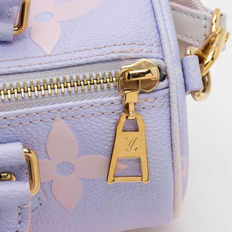 Louis Vuitton Giant Monogram Empreinte Leather Spring In The City Papillon BB Satchel (SHF-V2PmwM) - Image 13