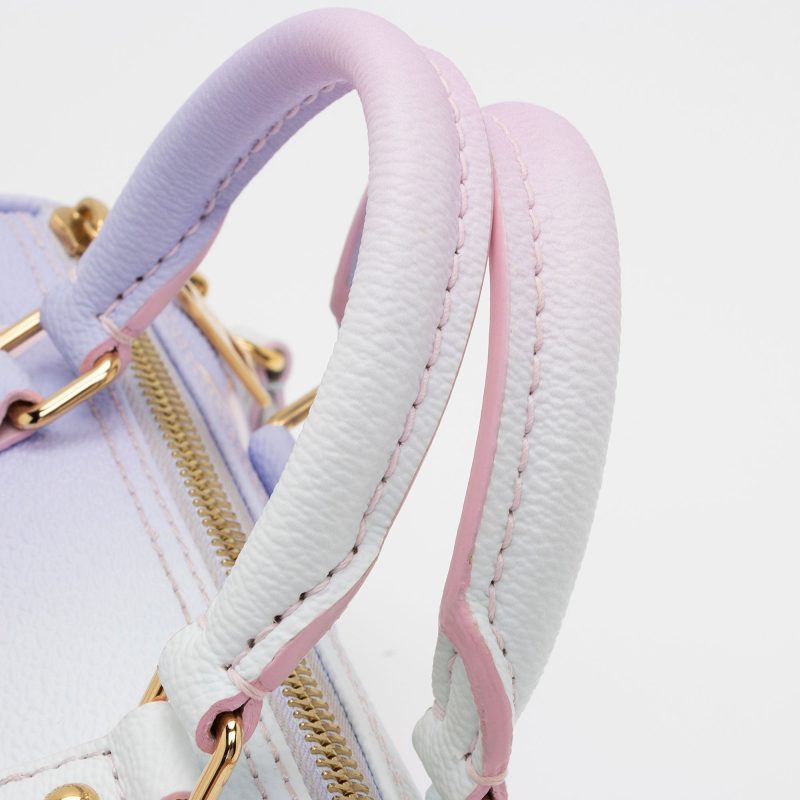 Louis Vuitton Giant Monogram Empreinte Leather Spring In The City Papillon BB Satchel (SHF-V2PmwM) - Image 17