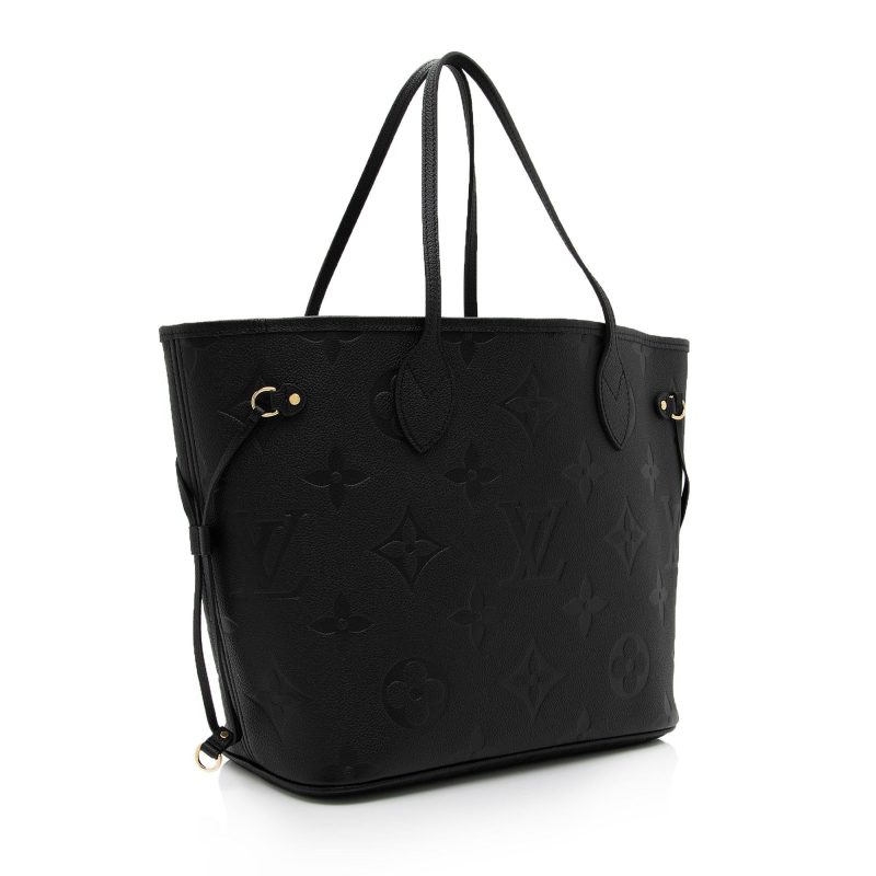Louis Vuitton Giant Monogram Empreinte Neverfull MM Tote (SHF-UKP8KU)