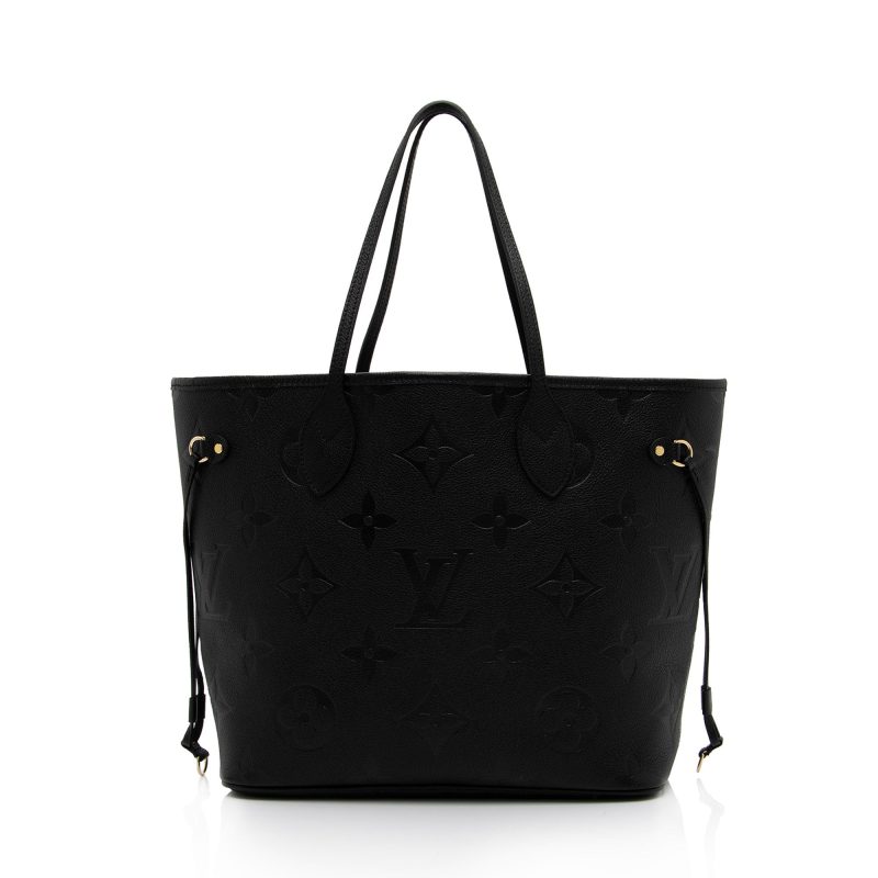 Louis Vuitton Giant Monogram Empreinte Neverfull MM Tote (SHF-gknuRH) - Image 2