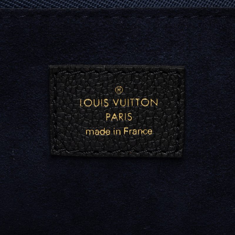 Louis Vuitton Giant Monogram Empreinte Neverfull MM Tote (SHF-gknuRH) - Image 7