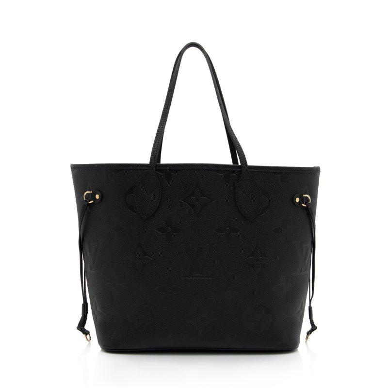 Louis Vuitton Giant Monogram Empreinte Neverfull MM Tote (SHF-gknuRH) - Image 10