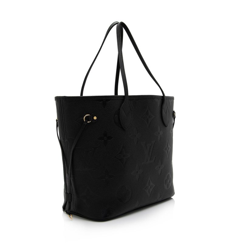 Louis Vuitton Giant Monogram Empreinte Neverfull MM Tote (SHF-gknuRH)
