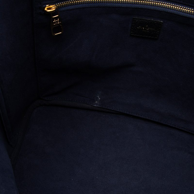 Louis Vuitton Giant Monogram Empreinte Neverfull MM Tote (SHF-gigHPZ) - Image 10