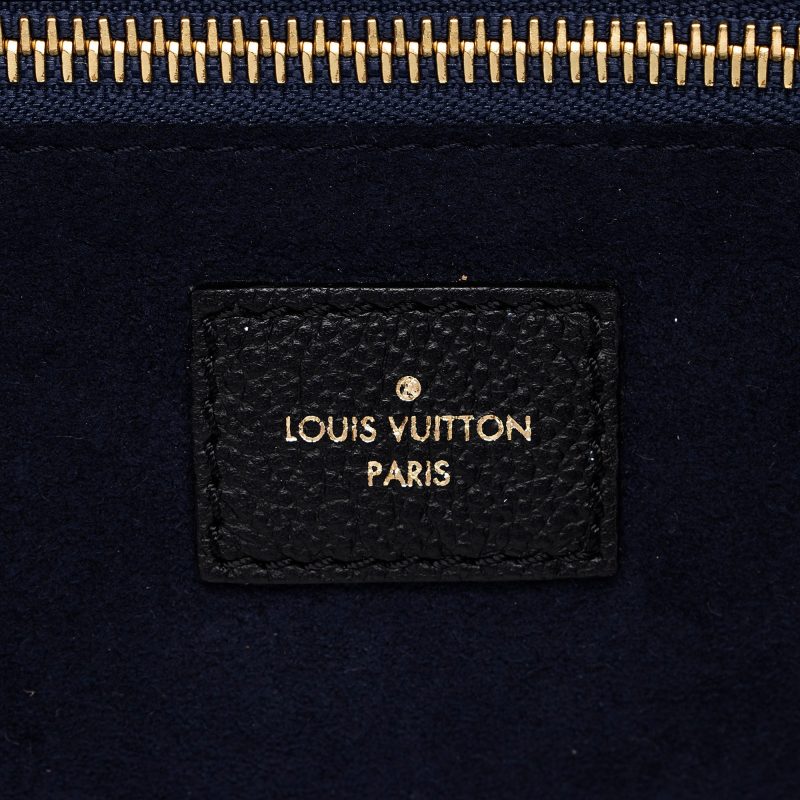 Louis Vuitton Giant Monogram Empreinte Neverfull MM Tote (SHF-gigHPZ) - Image 6