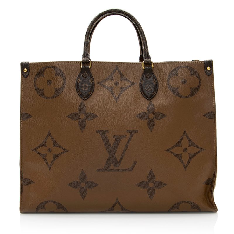 Louis Vuitton Giant Monogram Onthego GM Tote (SHF-20554) - Image 2