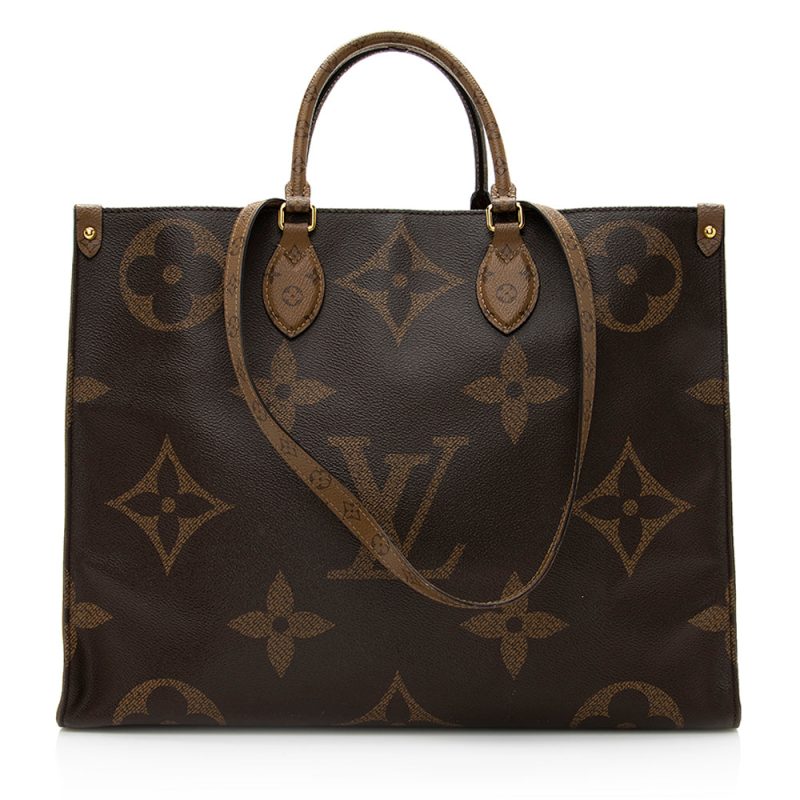 Louis Vuitton Giant Monogram Onthego GM Tote (SHF-20554) - Image 20