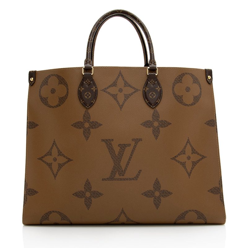 Louis Vuitton Giant Monogram Onthego GM Tote (SHF-20518) - Image 2