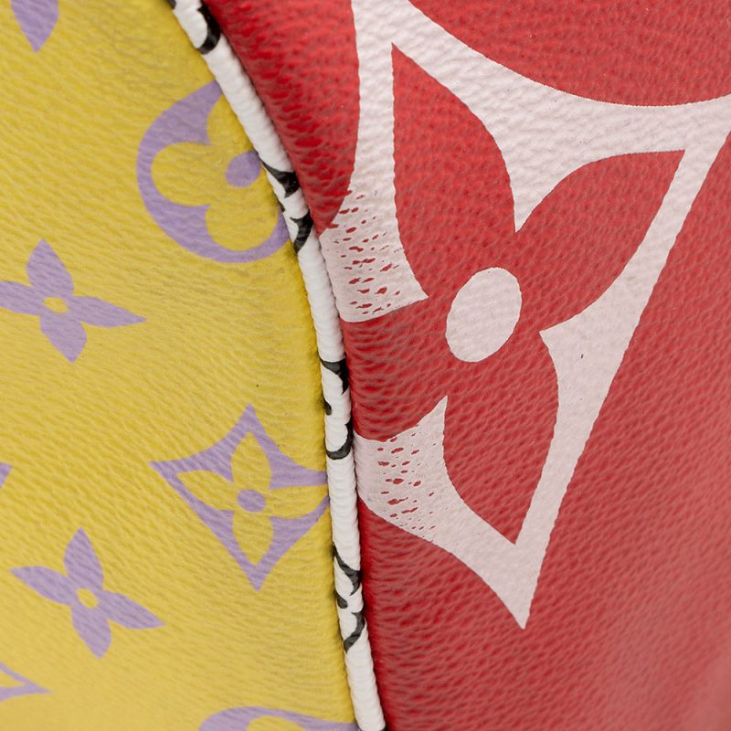 Louis Vuitton Giant Monogram Speedy Bandouliere 30 Satchel (SHF-20183) - Image 17
