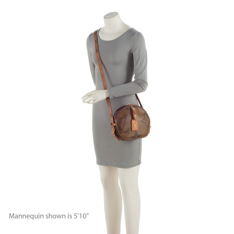 Louis Vuitton Giant Reverse Monogram Canvas Boite Chapeau Souple MM Shoulder Bag (SHF-JuvghO) - Image 4
