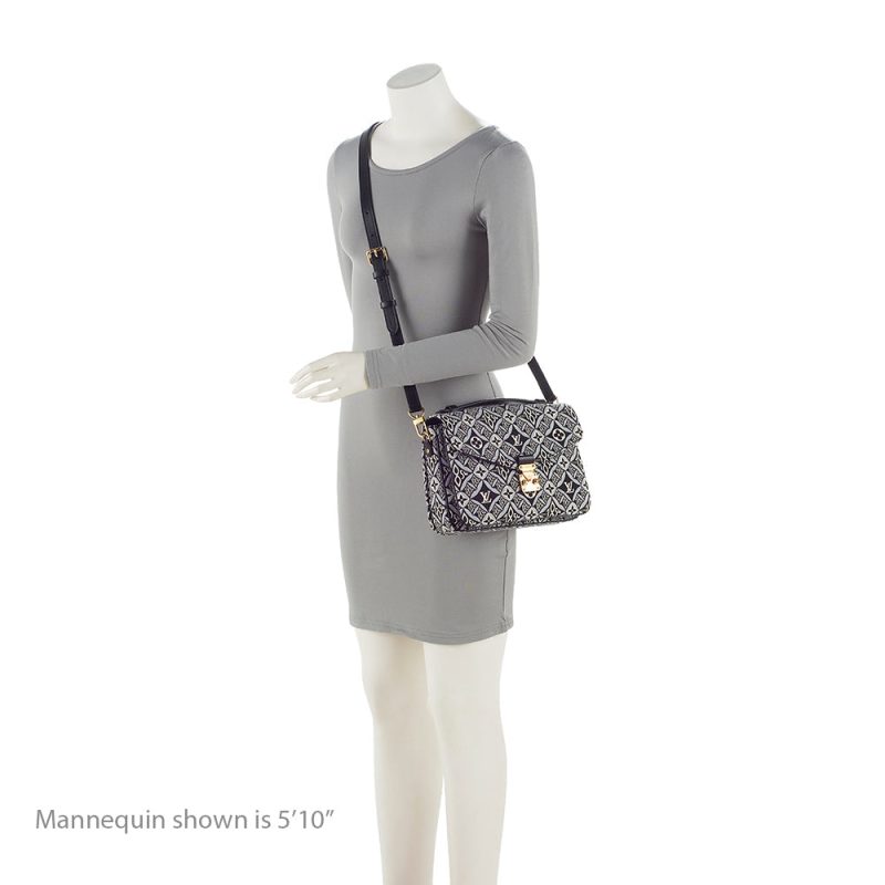 Louis Vuitton Jacquard Since 1854 Pochette Metis Shoulder Bag (SHF-22038) - Image 4