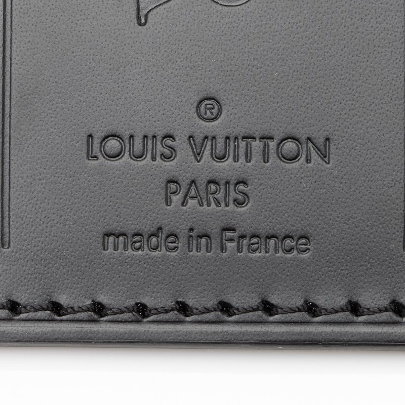 Louis Vuitton Leather Luggage Tag (SHF-vGlw4Q) - Image 2