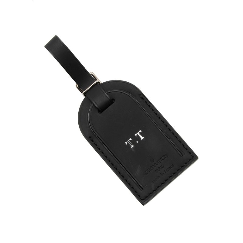 Louis Vuitton Leather Luggage Tag (SHF-6B2caV) - Image 3