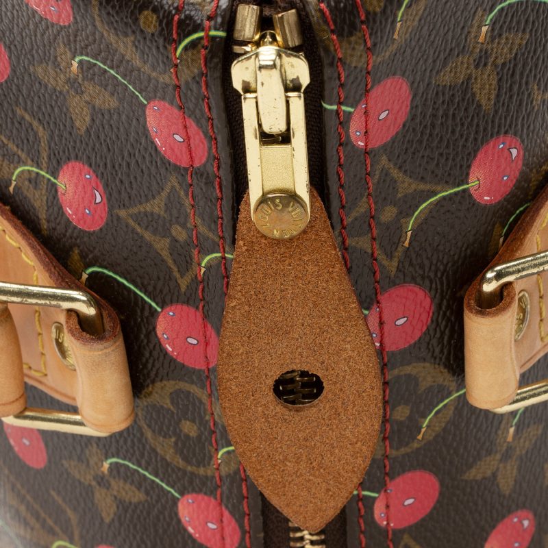 Louis Vuitton Limited Edition Cerises Speedy 25 Satchel (SHF-22166) - Image 7