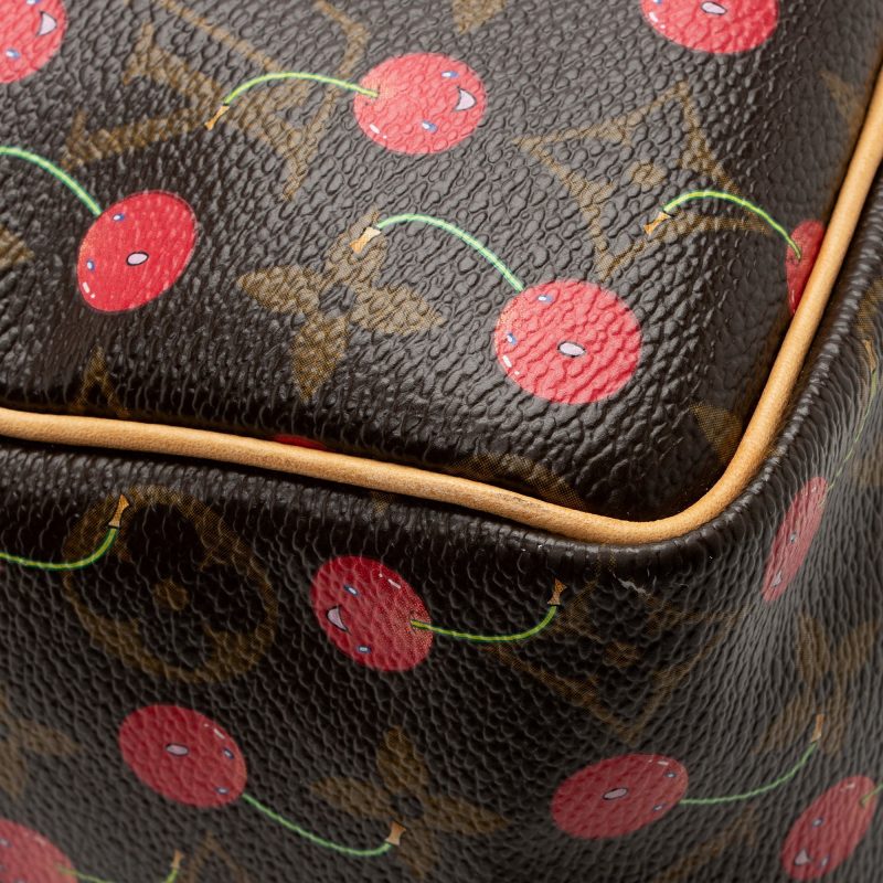 Louis Vuitton Limited Edition Cerises Speedy 25 Satchel (SHF-22166) - Image 15