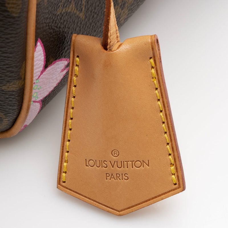 Louis Vuitton Limited Edition Cherry Blossom Sac Retro Satchel (SHF-22743) - Image 14