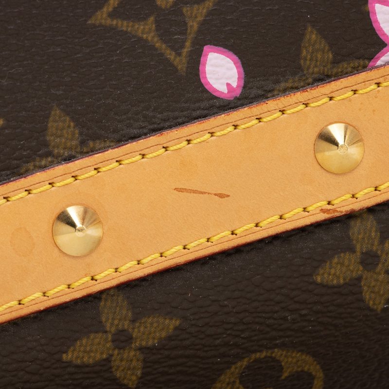 Louis Vuitton Limited Edition Cherry Blossom Sac Retro Satchel (SHF-22743) - Image 16