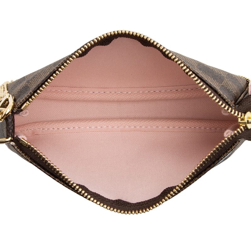 Louis Vuitton Limited Edition Damier Ebene Big Wheel Mini Pochette Accessoires (SHF-22269) - Image 5