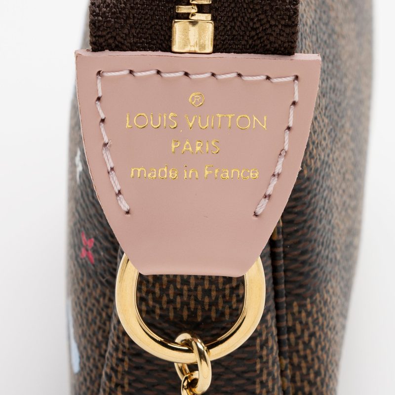 Louis Vuitton Limited Edition Damier Ebene Big Wheel Mini Pochette Accessoires (SHF-22269) - Image 6