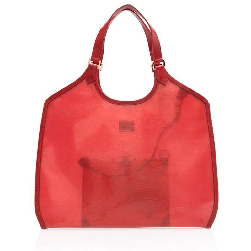 Louis Vuitton Limited Edition Epi Plage Lagoon GM Tote (SHF-18277) - Image 2