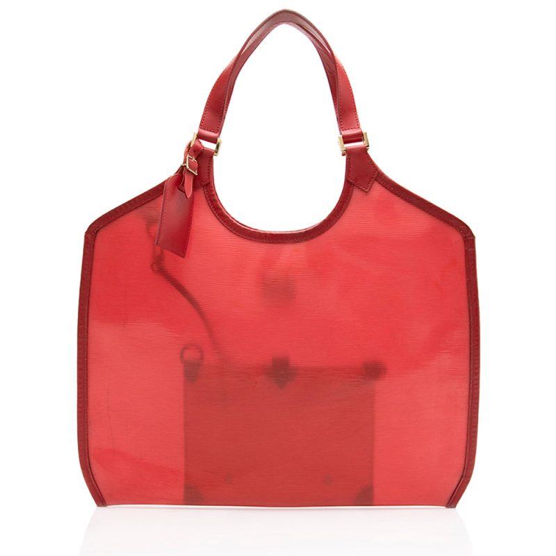 Louis Vuitton Limited Edition Epi Plage Lagoon GM Tote (SHF-18277) - Image 20