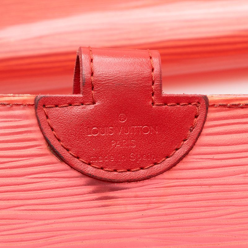 Louis Vuitton Limited Edition Epi Plage Lagoon GM Tote (SHF-18277) - Image 9