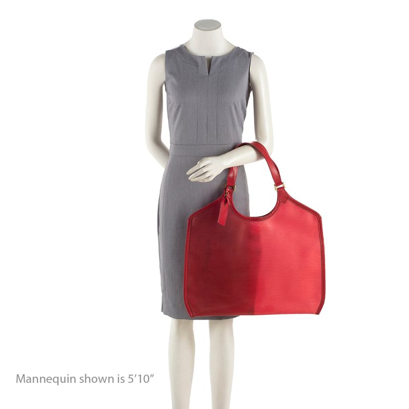 Louis Vuitton Limited Edition Epi Plage Lagoon GM Tote (SHF-18277) - Image 4