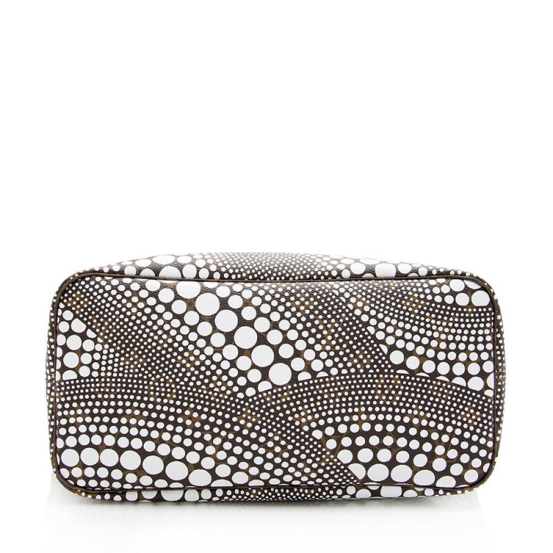 Louis Vuitton Limited Edition Kusama Neverfull MM Tote (SHF-19795) - Image 3