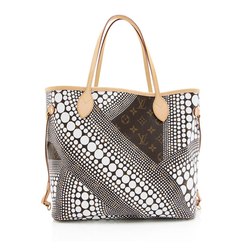 Louis Vuitton Limited Edition Kusama Neverfull MM Tote (SHF-19795) - Image 10