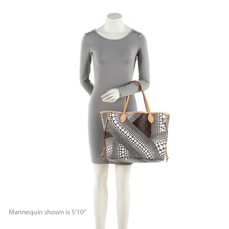 Louis Vuitton Limited Edition Kusama Neverfull MM Tote (SHF-19795) - Image 4