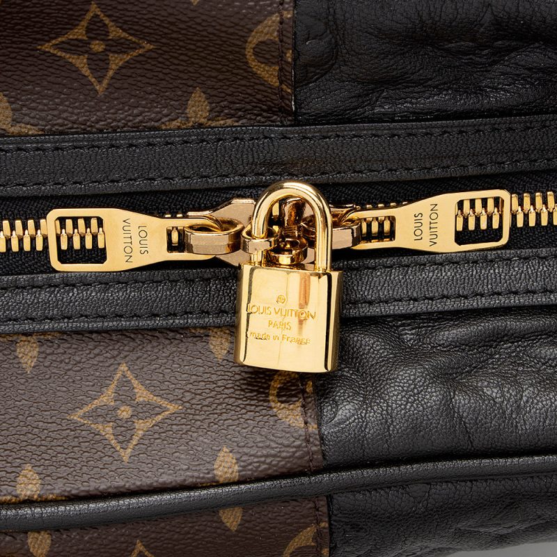 Louis Vuitton Limited Edition Monogram Blocks Zipped Tote (SHF-21473) - Image 8