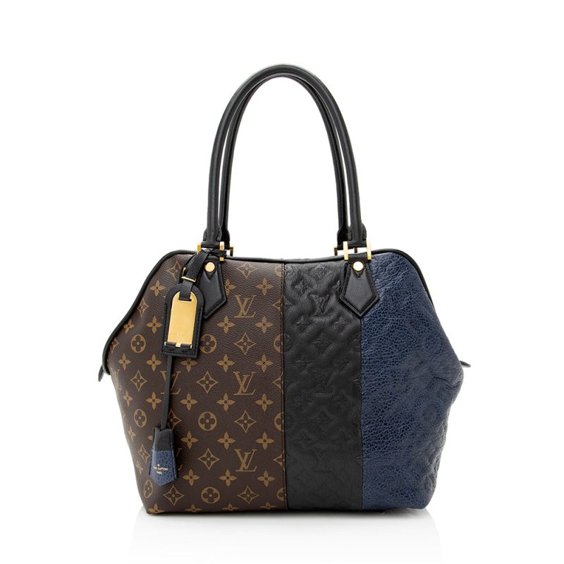 Louis Vuitton Limited Edition Monogram Blocks Zipped Tote (SHF-21473) - Image 12