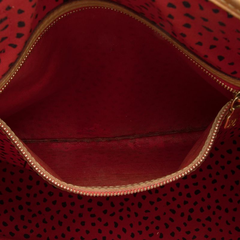 Louis Vuitton Limited Edition Monogram Canvas Kusama Neverfull MM Tote (SHF-23298) - Image 9