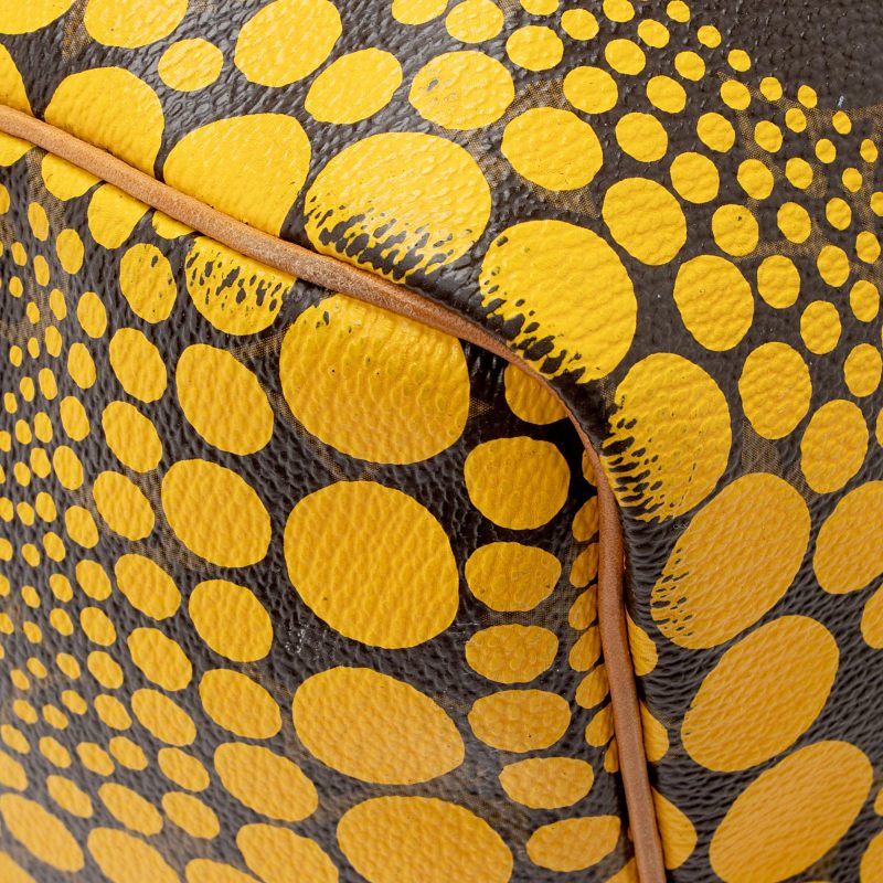 Louis Vuitton Limited Edition Monogram Canvas Kusama Speedy 30 Satchel (SHF-22942) - Image 13