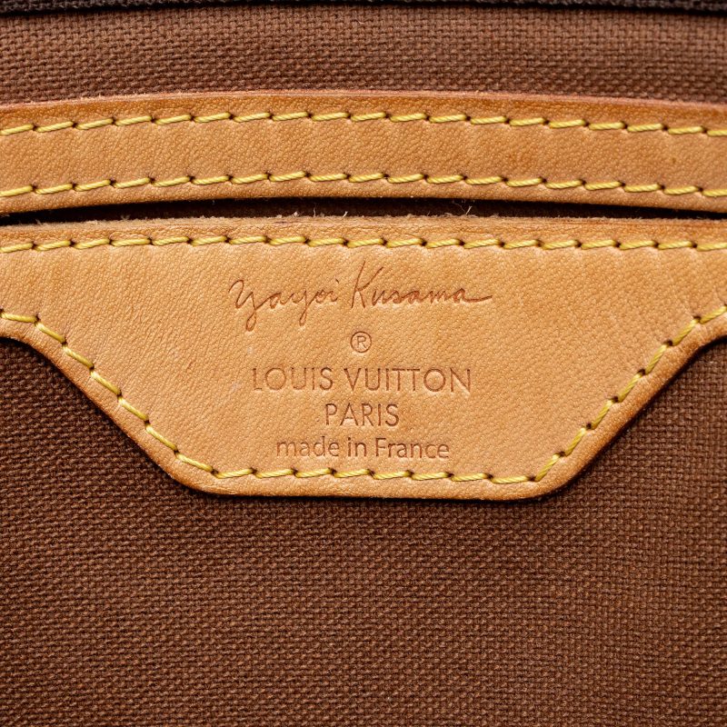 Louis Vuitton Limited Edition Monogram Canvas Kusama Speedy 30 Satchel (SHF-22942) - Image 7