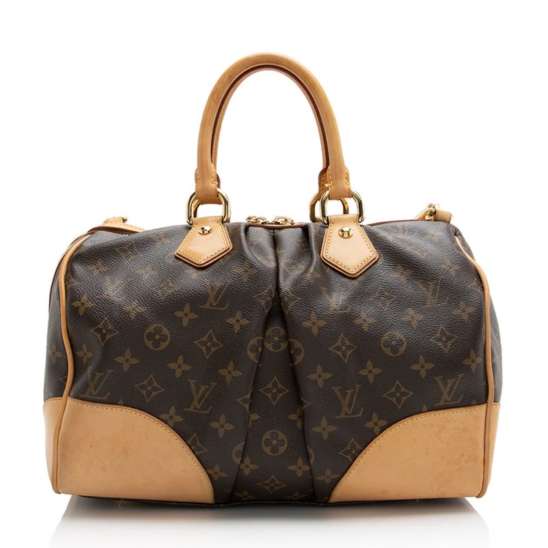 Louis Vuitton Limited Edition Monogram Canvas Stephen Satchel (SHF-22078) - Image 2