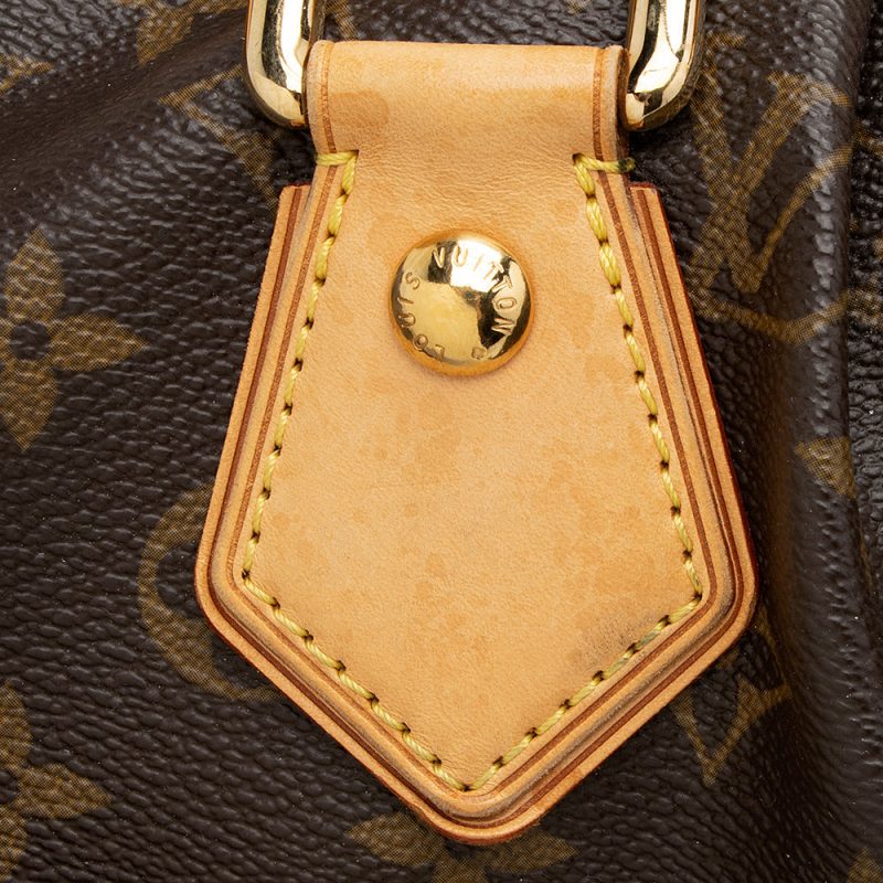 Louis Vuitton Limited Edition Monogram Canvas Stephen Satchel (SHF-22078) - Image 16