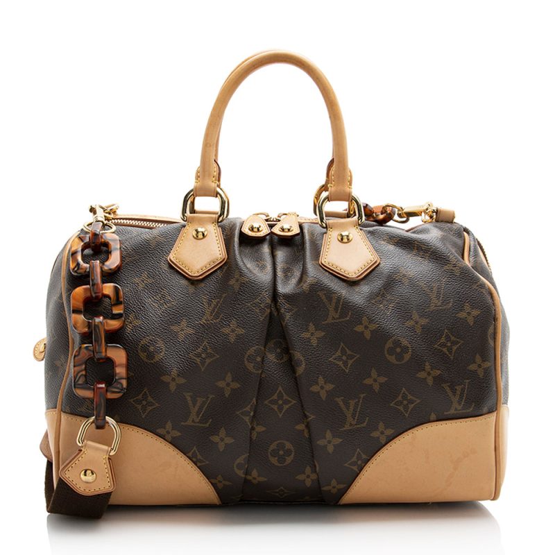 Louis Vuitton Limited Edition Monogram Canvas Stephen Satchel (SHF-22078) - Image 20
